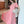 Pink Short Sleeve Mini Dress