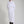 Pleated White Midi Dress