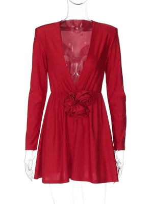 Red Bodycon Dress Mini