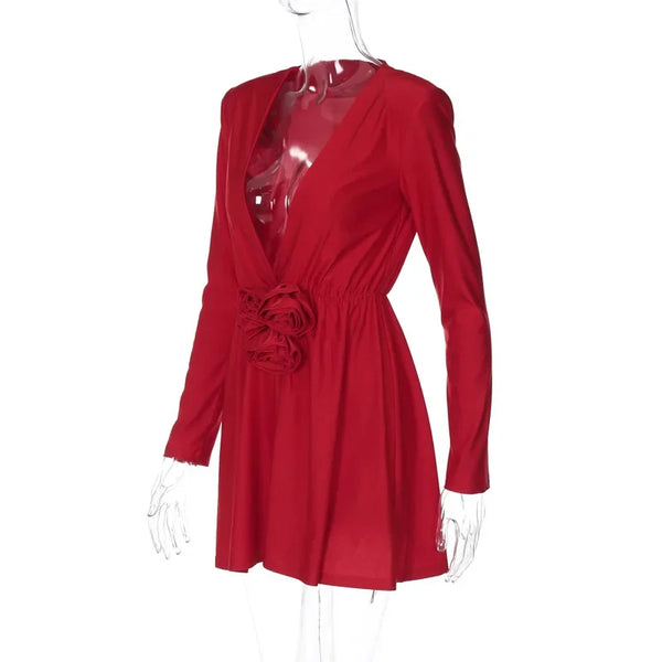 Red Bodycon Dress Mini