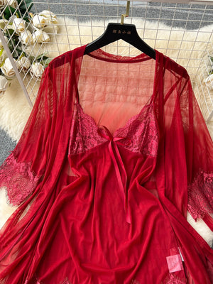 Red Corset Dress Mini