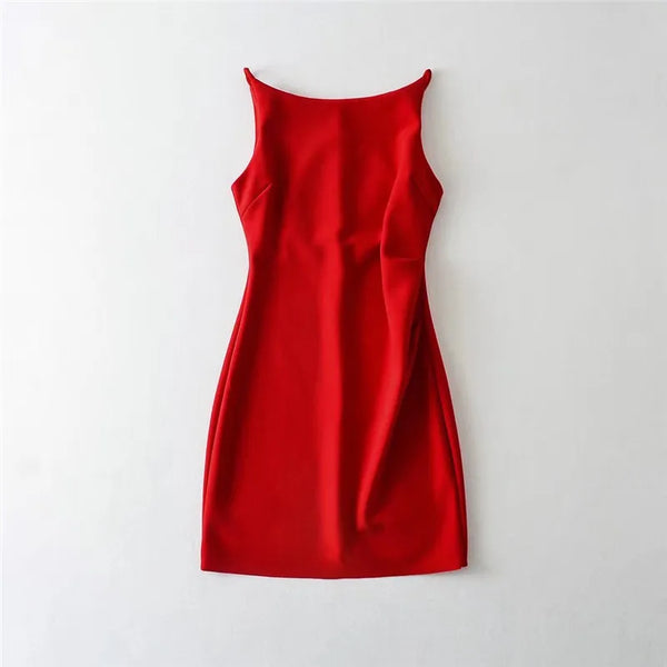 Red Corset Mini Dress