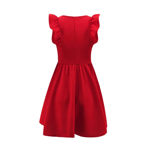 Red Formal Mini Dress
