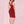 Red Linen Mini Dress