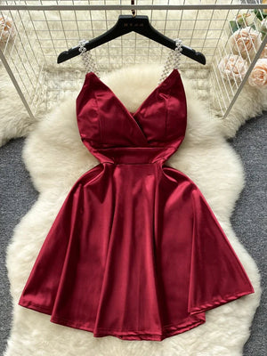 Red Mini Dress Homecoming