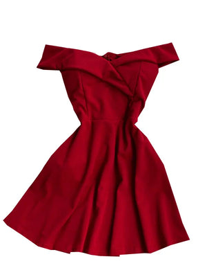 Red Mini Prom Dress