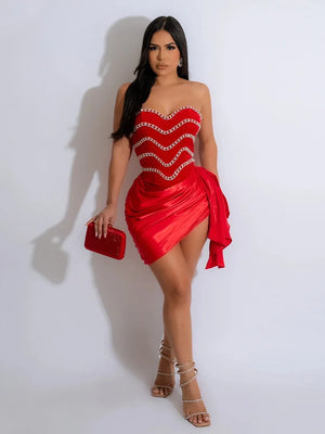 Red Summer Dress Mini