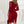 Red Velvet Mini Dress Long Sleeve