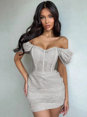 Sexy Silver Dress