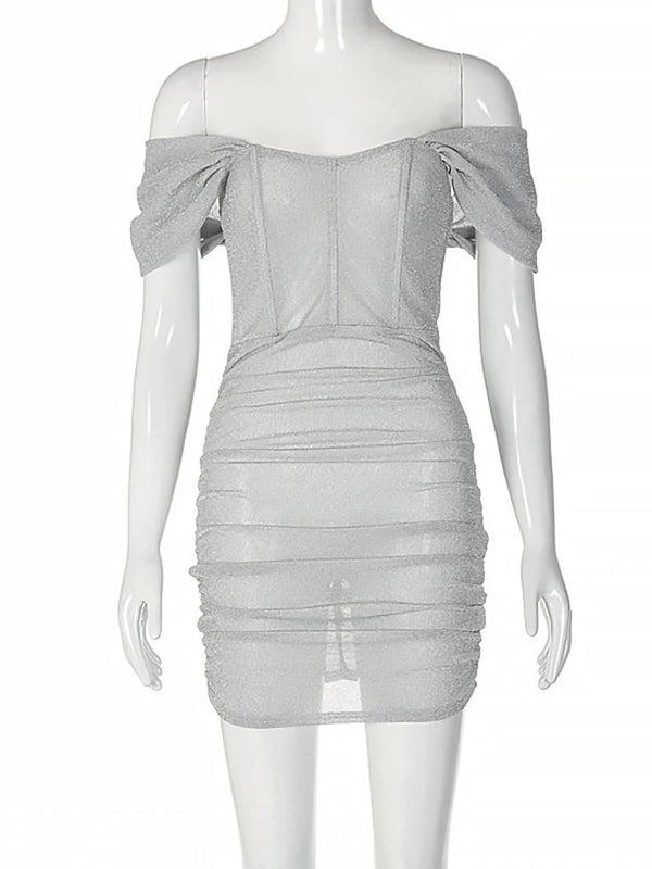 Sexy Silver Dress
