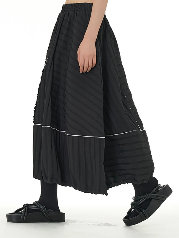 Simple Black Maxi Skirt