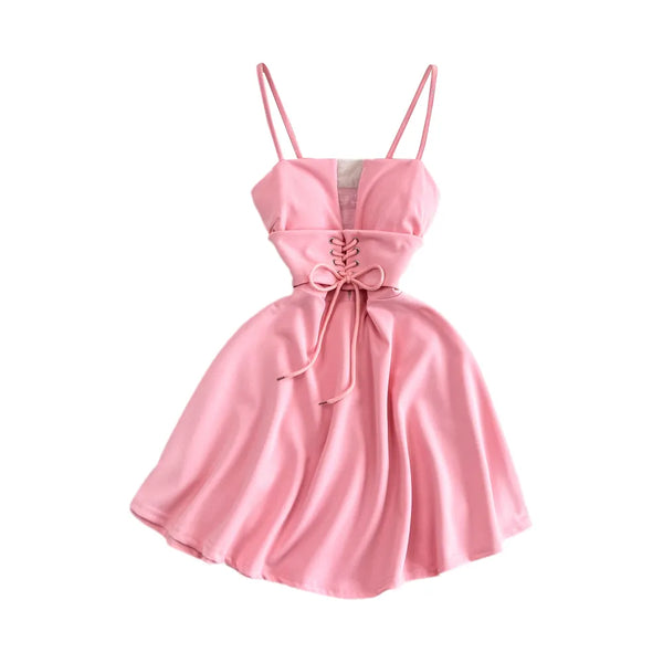 Tulle Mini Dress Pink