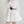 White Collar Midi Dress