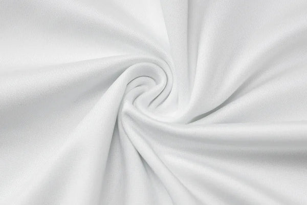 White Draped Midi Dress