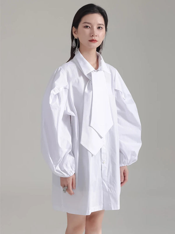White Dress For Women Midi