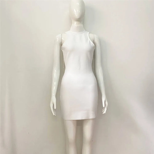 White Midi Reception Dress