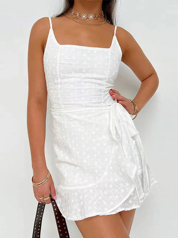 White Summer Midi Dress