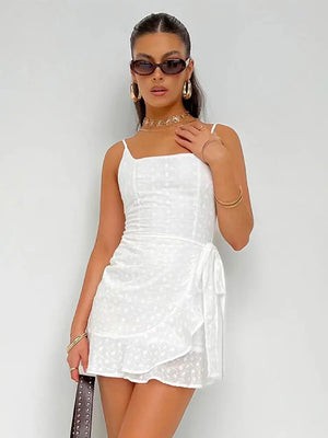 White Summer Midi Dress