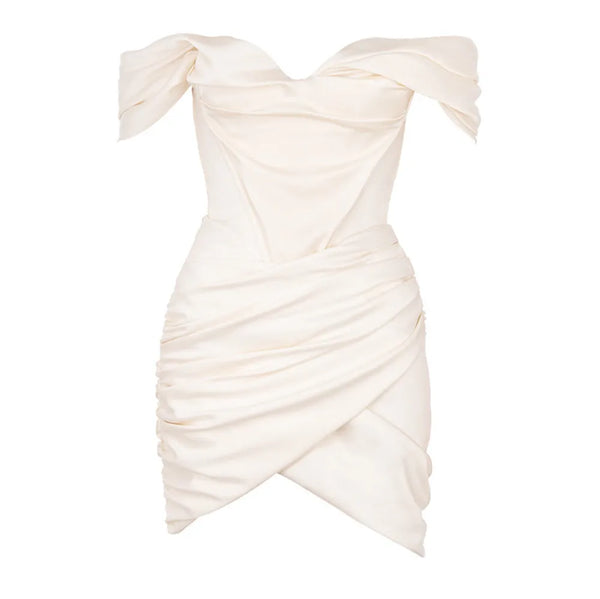 Winter White Midi Dress