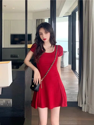 Women’s Red Mini Dress