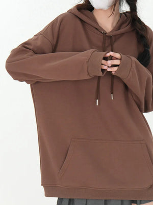 Y2K brown hoodie
