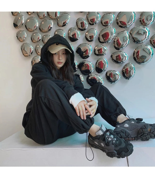 Y2K gothic hoodie