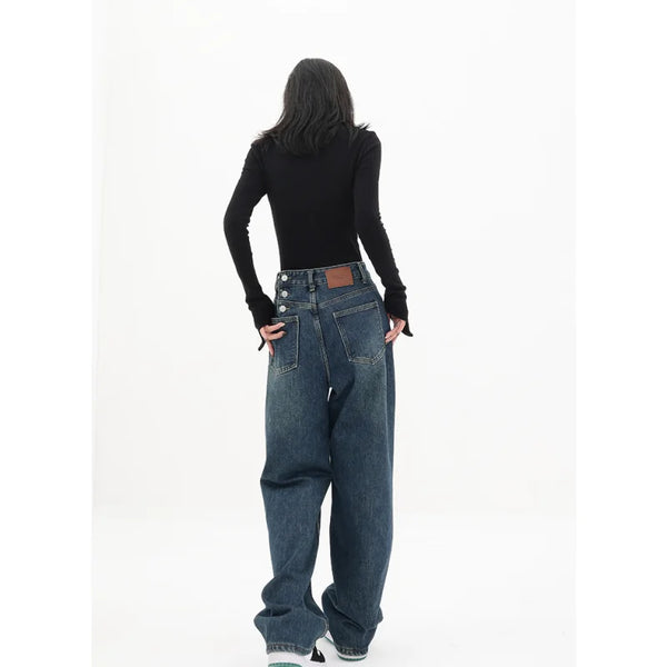 Y2k High Waist Cargo Jeans