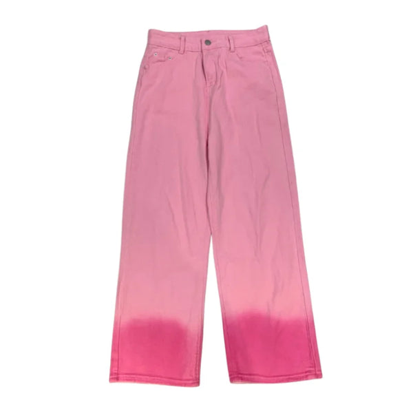 Y2K Pink Jeans for Women