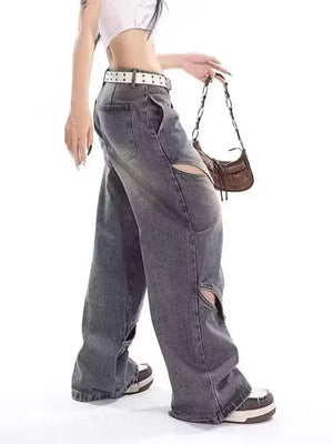 Y2K Spliced Chic jeans