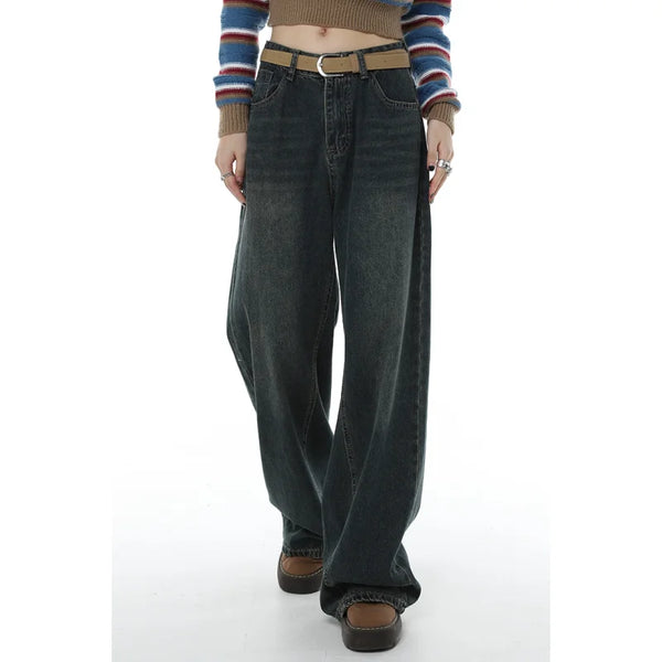 Y2k Stripe Denim Jeans